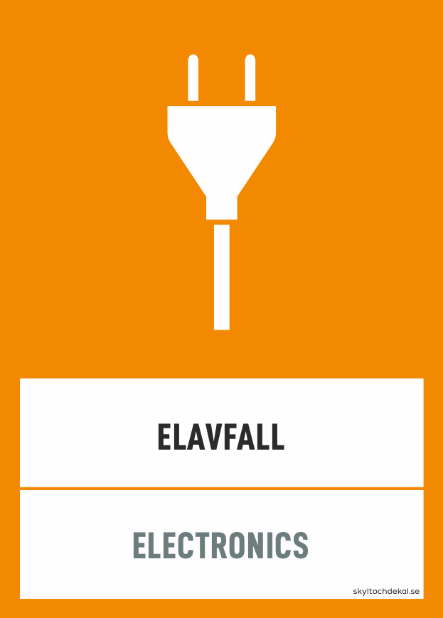 Elavfall
