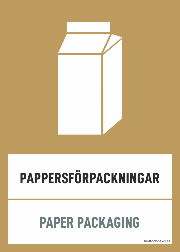 Pappersförpackningar