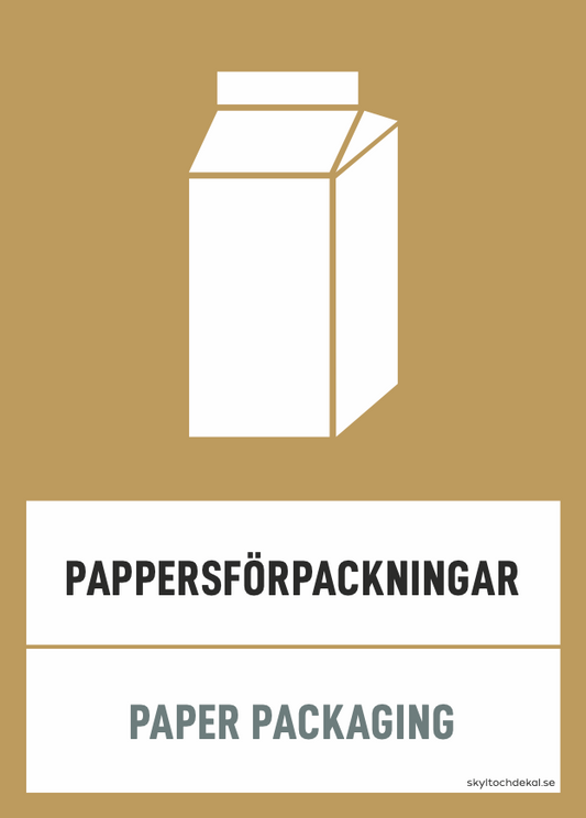 Pappersförpackningar