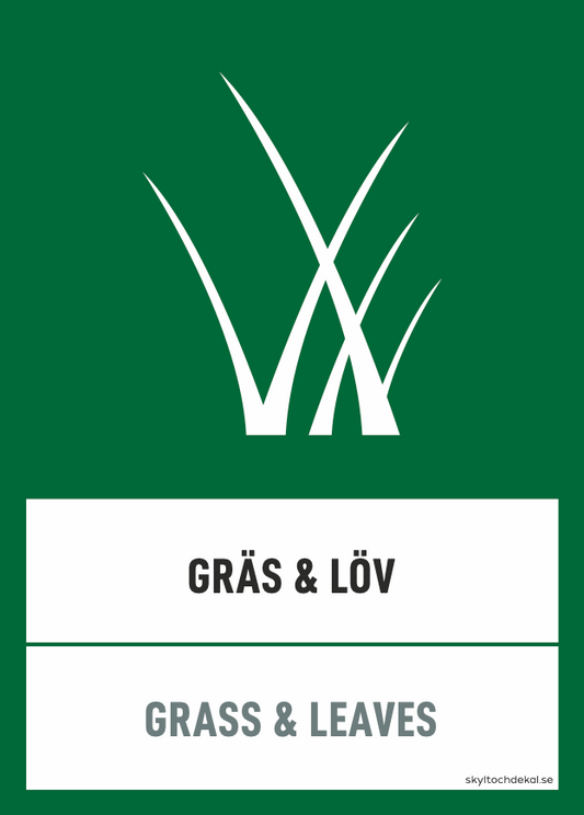 Gräs och löv