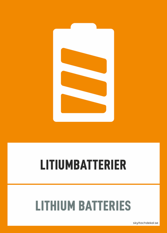 Litiumbatterier