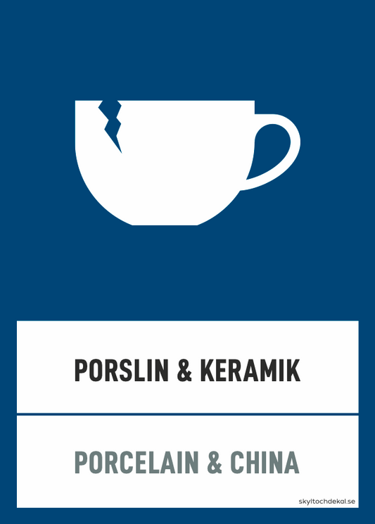Porslin och keramik